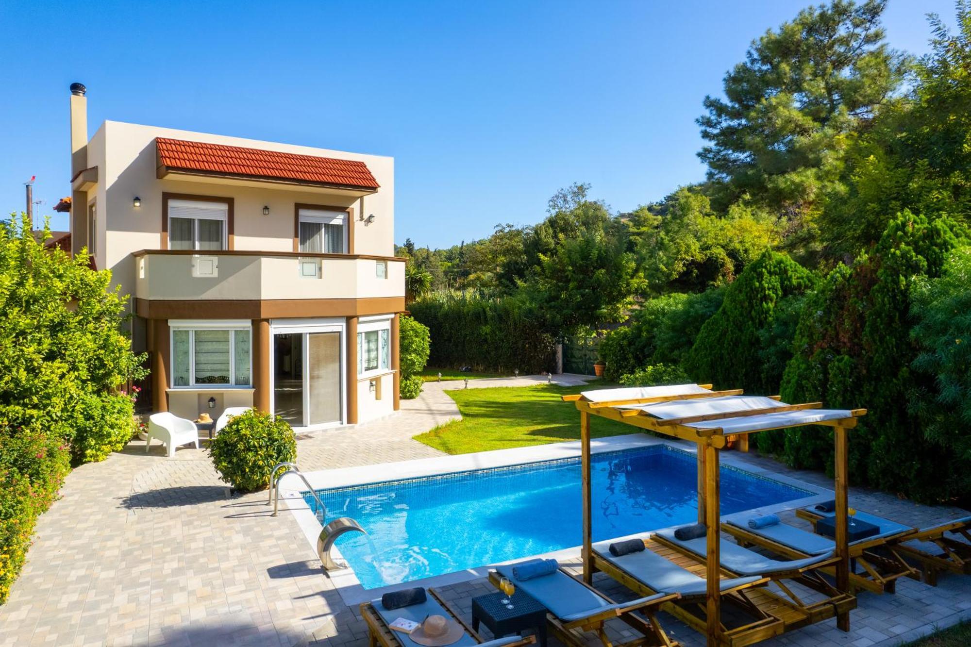 Evmar Villa Ialysos  Luaran gambar