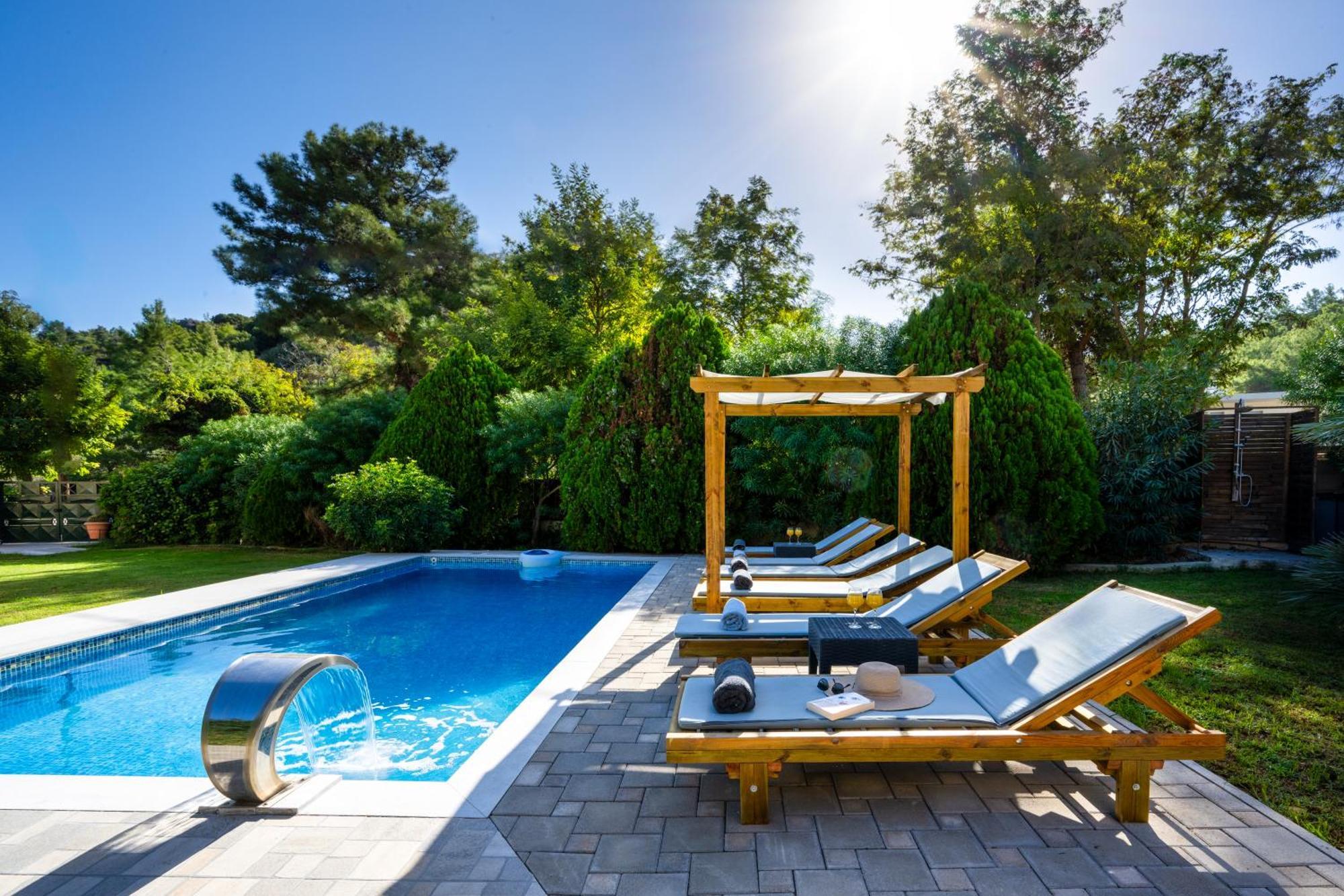 Evmar Villa Ialysos  Luaran gambar
