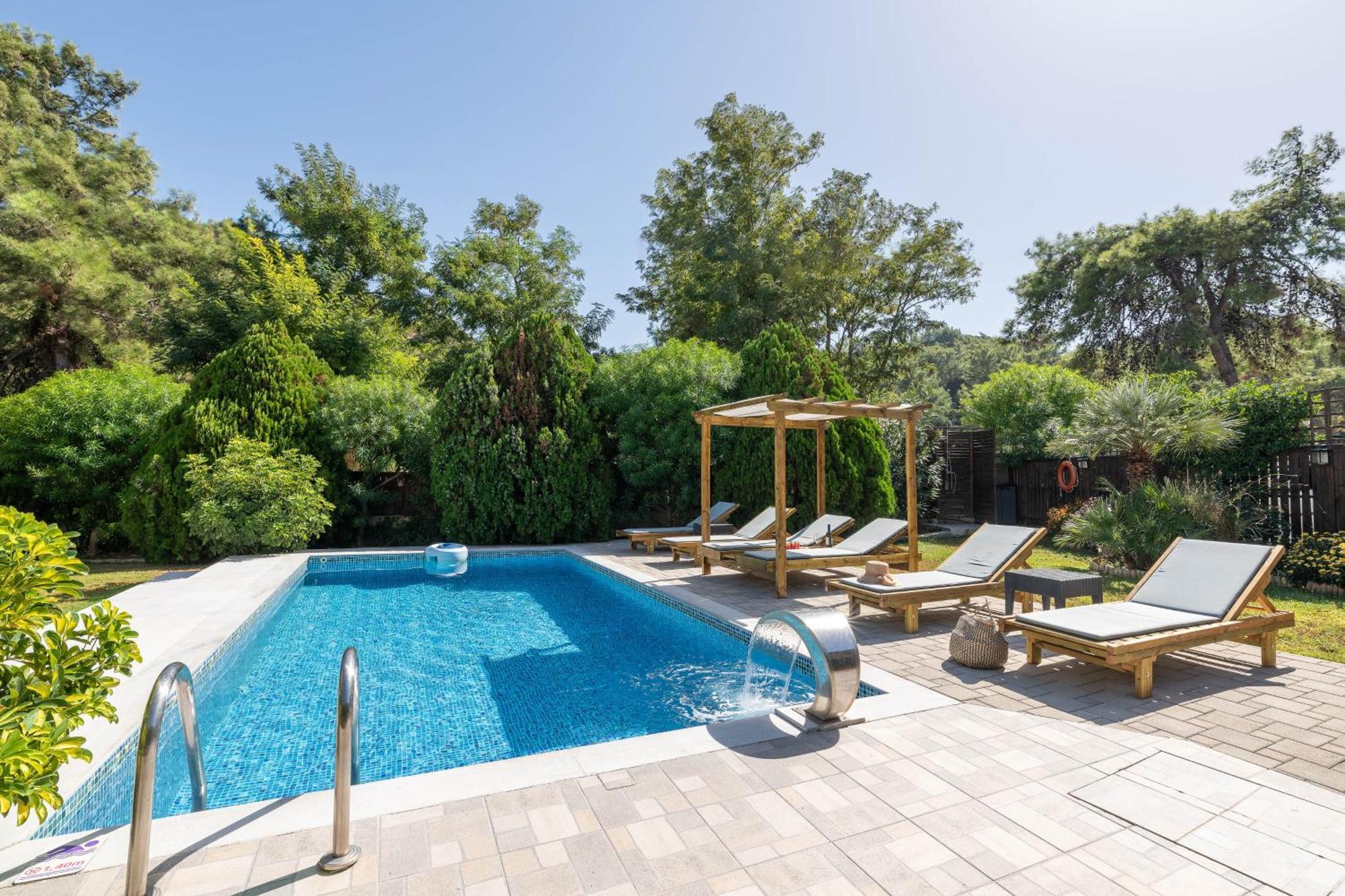 Evmar Villa Ialysos  Luaran gambar